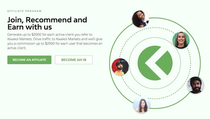 Earn Up to $2000 Per Referral with Kwakol Markets' Affiliate Program